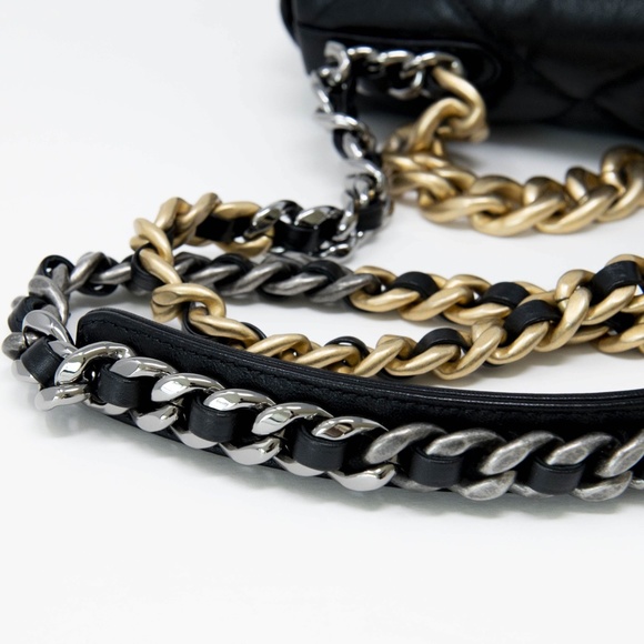 Chanel Large Lambskin 19 Flap Bag - Picture 12 of 16